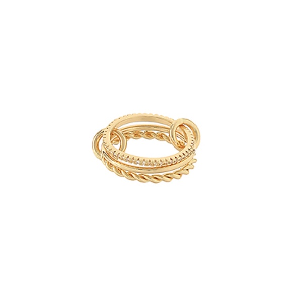 3 Low CZ Ring - Picture 1 of 2